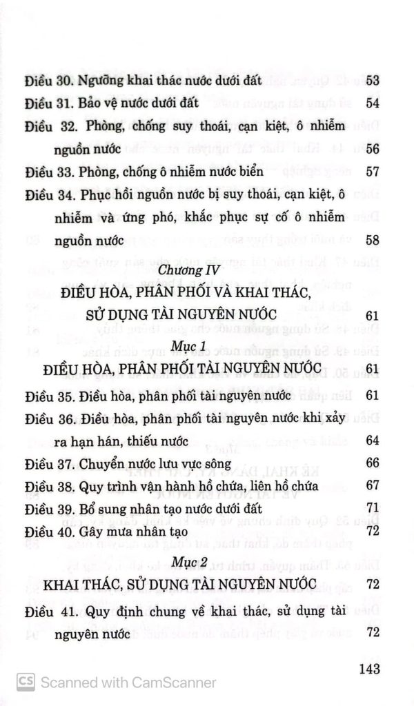 Luật tài nguyên nước