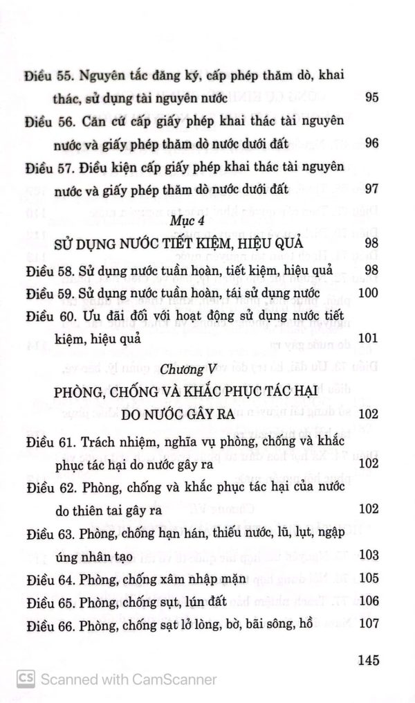 Luật tài nguyên nước