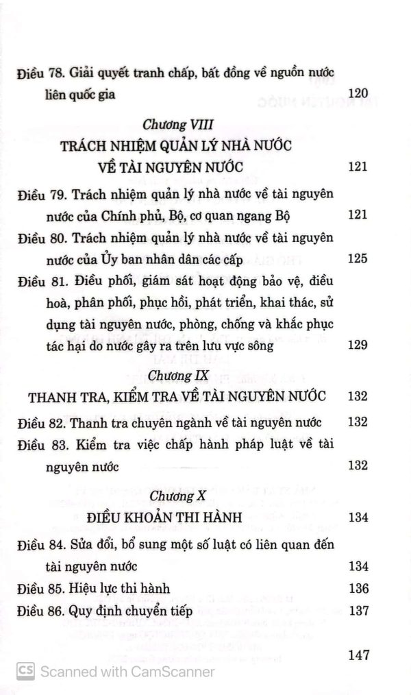 Luật tài nguyên nước