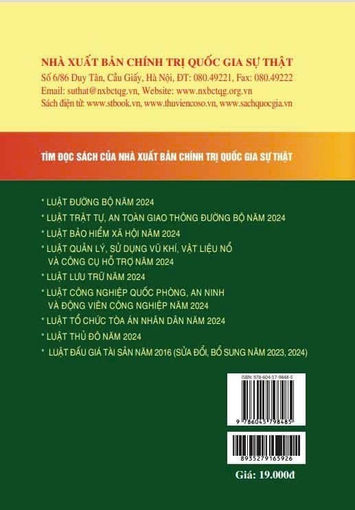 Luật cảnh vệ năm 2017 (sửa đổi, bổ sung năm 2024)
