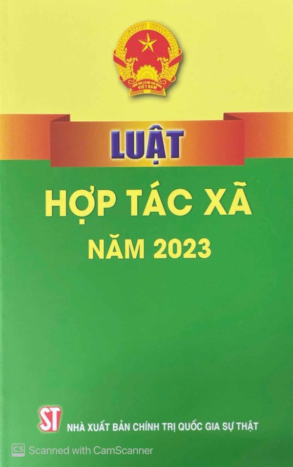 Luật hợp tác xã năm 2023
