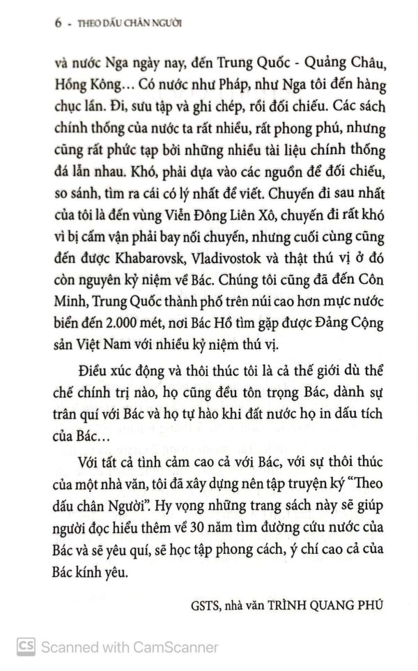 Theo dấu chân Người (truyện, ký)