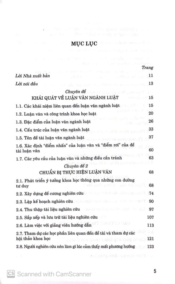 Để hoàn thành tốt luận văn ngành luật (Dùng cho sinh viên, học viên cao học và nghiên cứu sinh)