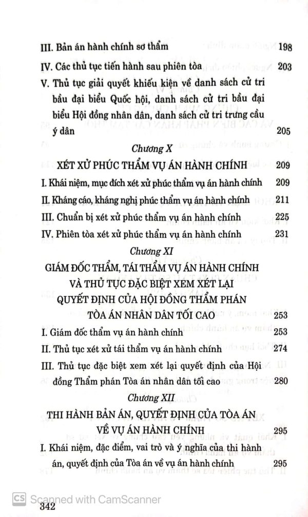 Hướng dẫn môn học Luật Tố tụng hành chính Việt Nam