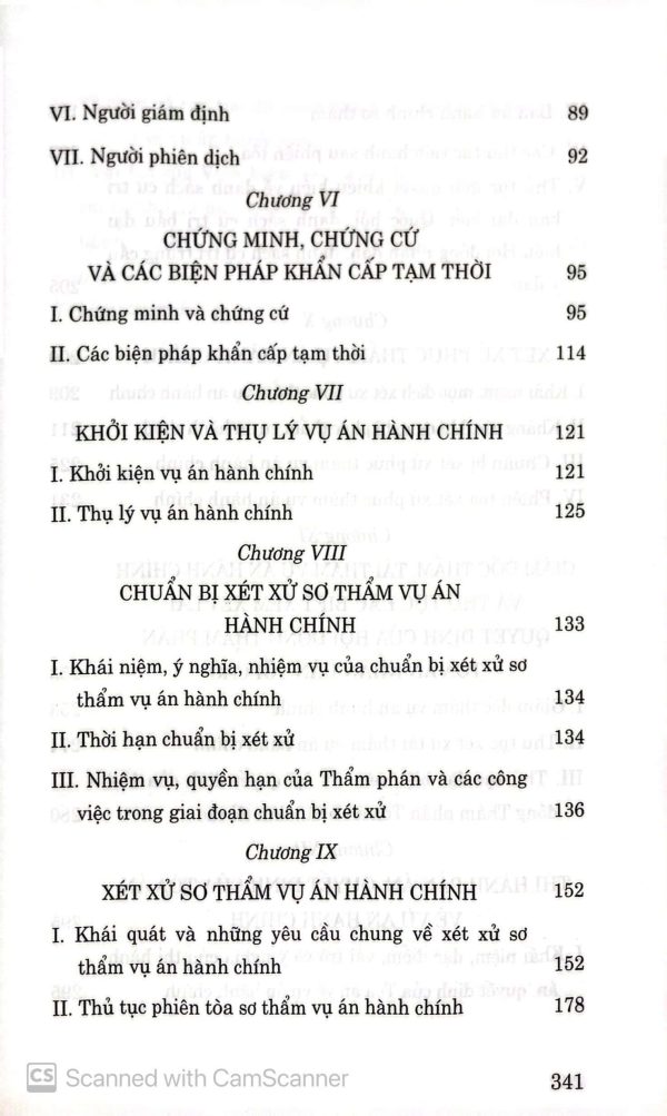 Hướng dẫn môn học Luật Tố tụng hành chính Việt Nam