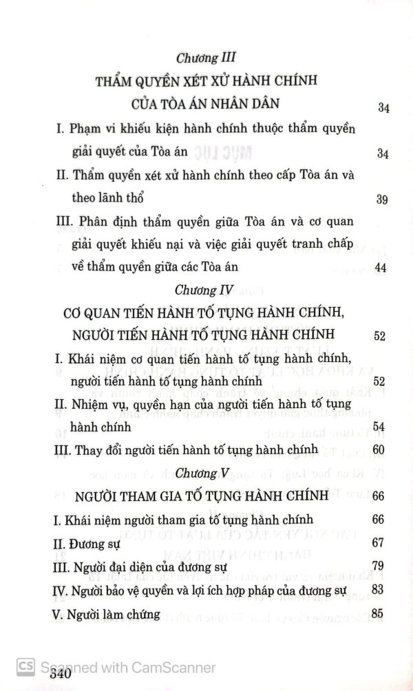 Hướng dẫn môn học Luật Tố tụng hành chính Việt Nam