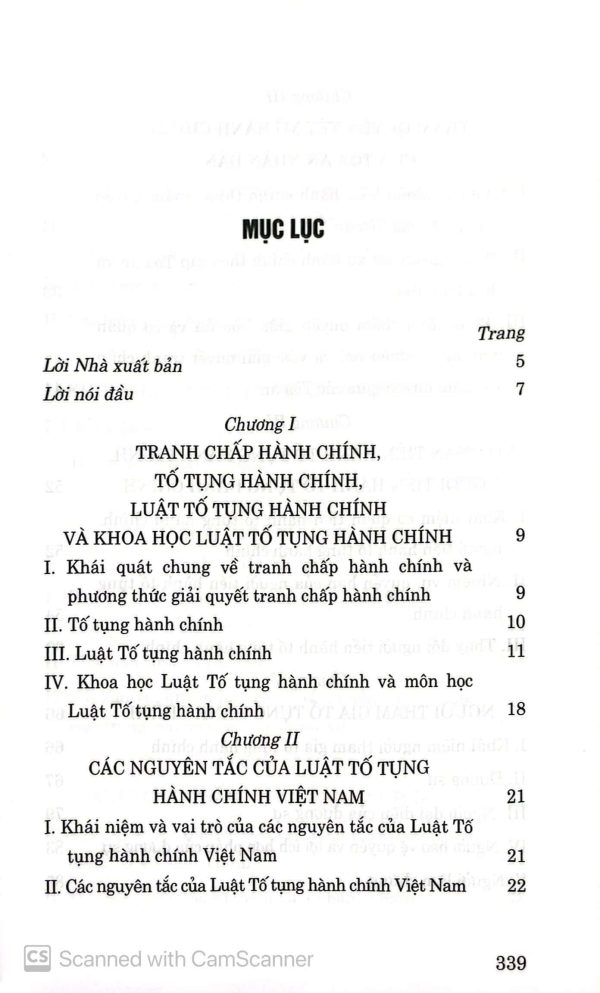 Hướng dẫn môn học Luật Tố tụng hành chính Việt Nam