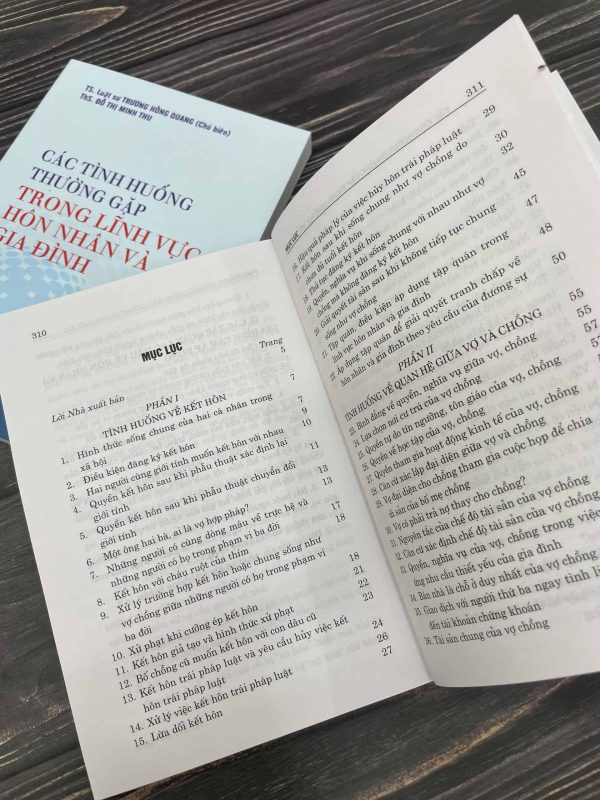Các tình huống thường gặp trong lĩnh vực hôn nhân và gia đình