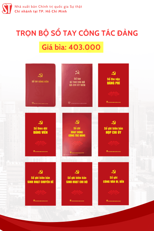 Combo sổ tay công tác Đảng