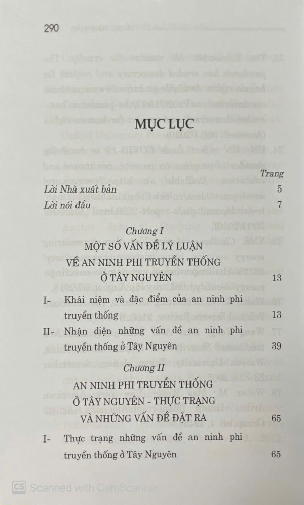 An ninh phi truyền thống ở Tây Nguyên - Một số vấn đề lý luận và thực tiễn