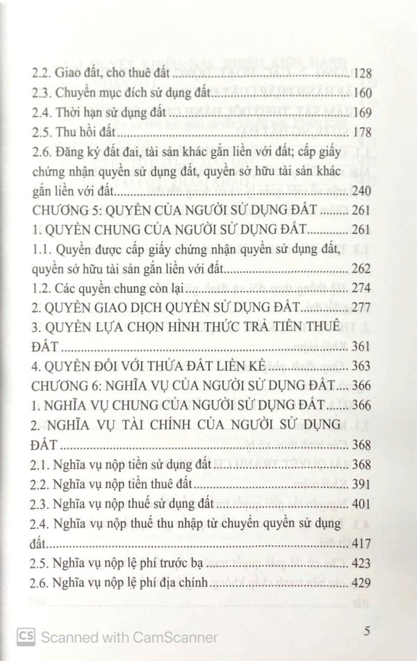 Giáo trình luật đất đai (tái bản lần thứ ba, có sửa đổi, bổ sung)