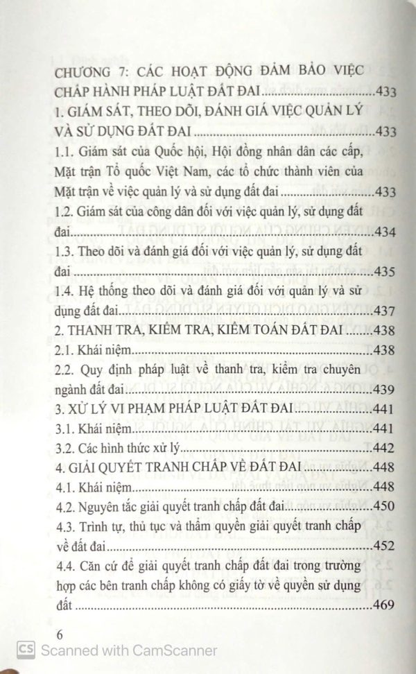Giáo trình luật đất đai (tái bản lần thứ ba, có sửa đổi, bổ sung)