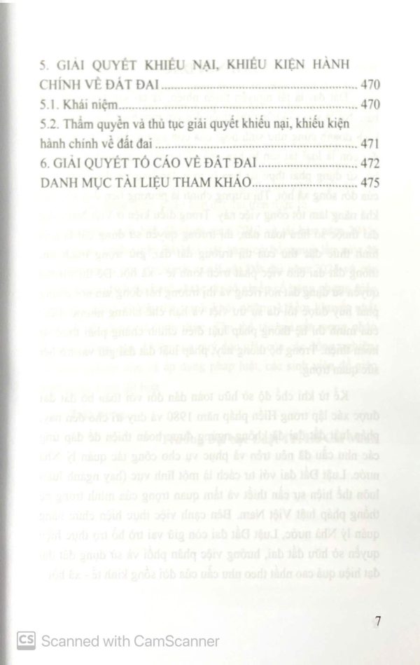Giáo trình luật đất đai (tái bản lần thứ ba, có sửa đổi, bổ sung)
