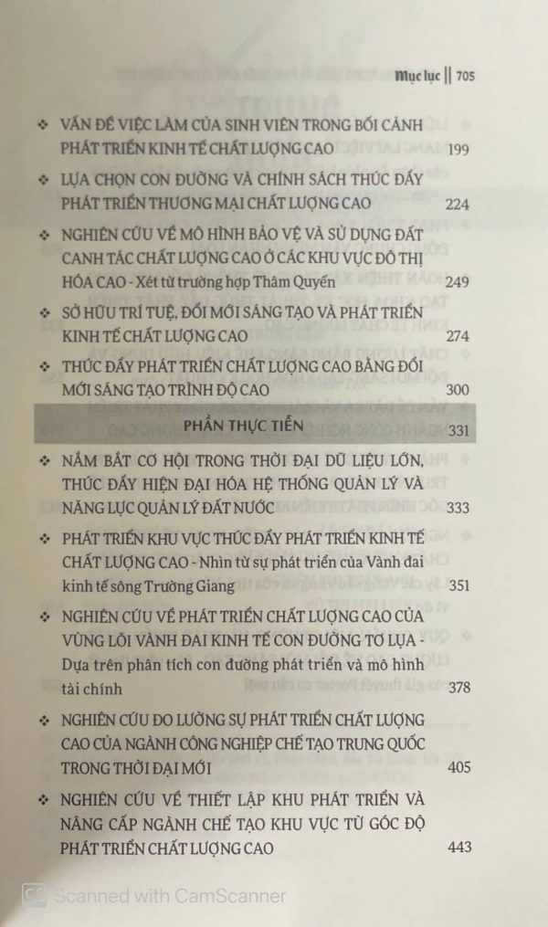 Con đường Trung Quốc và phát triển kinh tế chất lượng cao