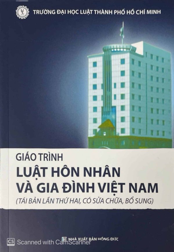 Giáo trình luật hôn nhân và gia đình Việt Nam (tái bản lần thứ hai, có sửa chữa, bổ sung)