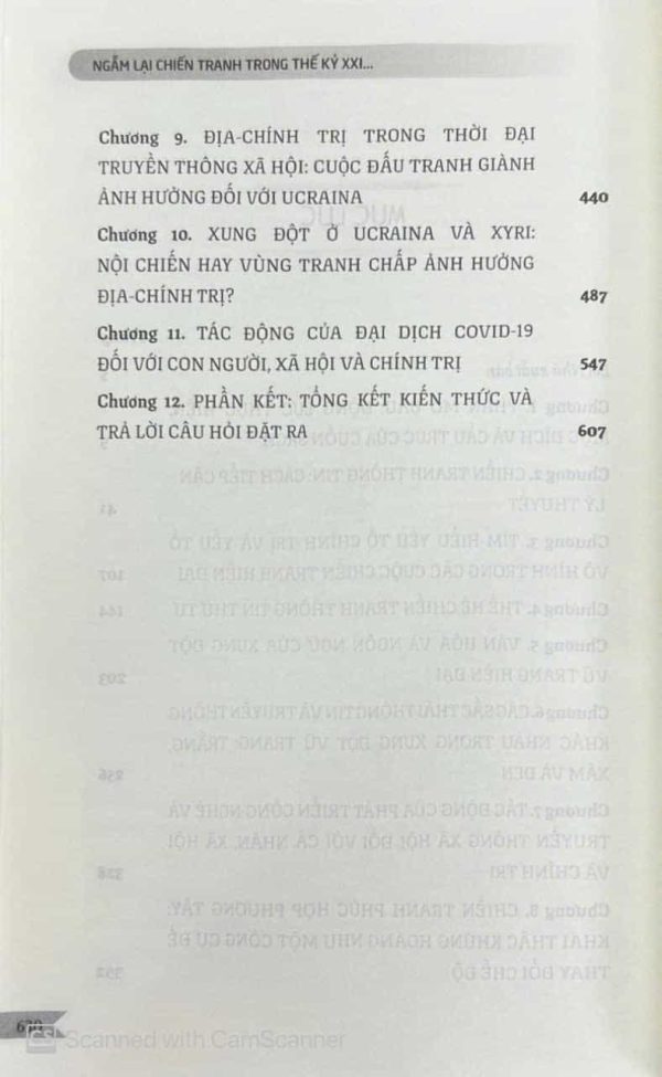 Ngẫm lại chiến tranh trong thế kỷ XXI - Ảnh hương và tác động của sự tổng hòa yếu tố chính trị thông tin và truyền thông