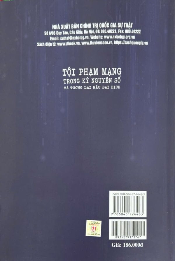 Tội phạm mạng trong kỷ nguyên số và tương lai hậu đại dịch (sách tham khảo)