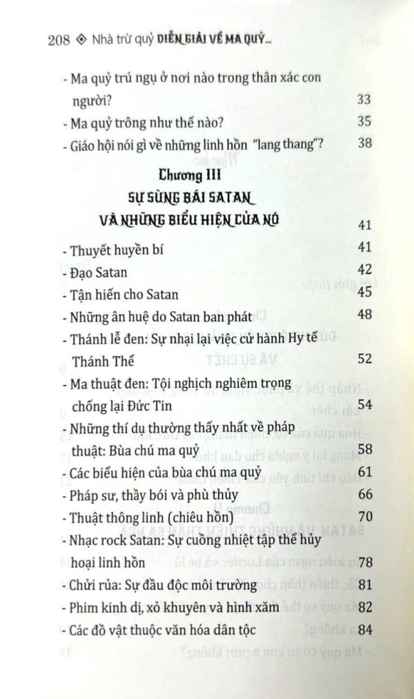 NHÀ TRỪ QUỶ: Diễn Giải Về Ma Quỷ – Những Chiêu Trò Của Satan Và Đạo Quân Thiên Thần Sa Ngã