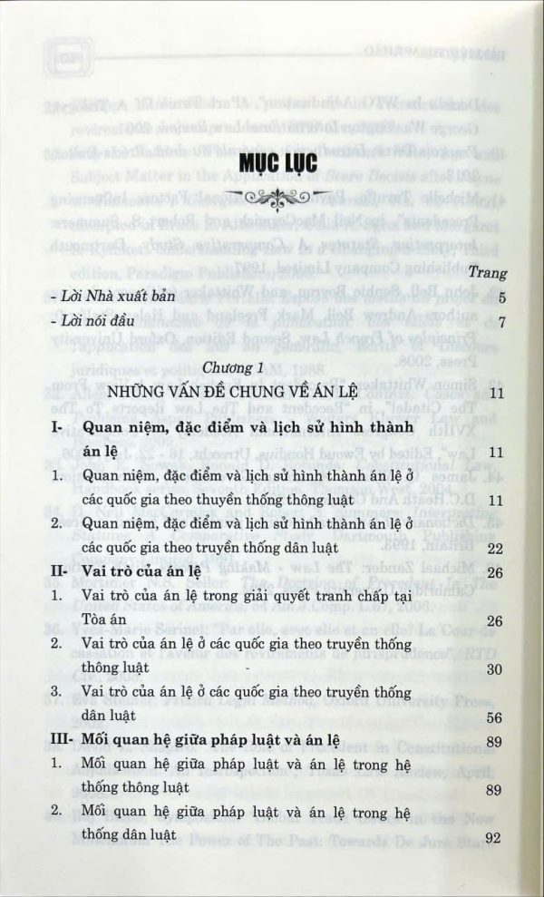 Án lệ Việt Nam (sách chuyên khảo)  (xuất bản lần thứ hai)