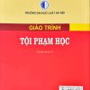 Giáo trình tội phạm học HN