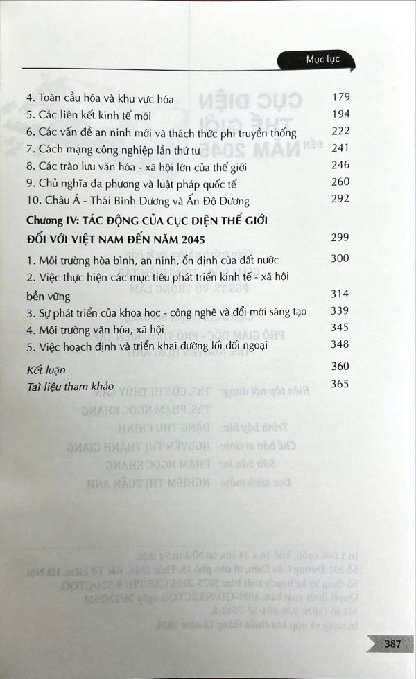 Cục diện thế giới đến năm 2045