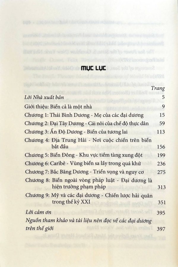 Quyền lực biển: Lịch sử và địa-chính trị của các đại dương trên thế giới