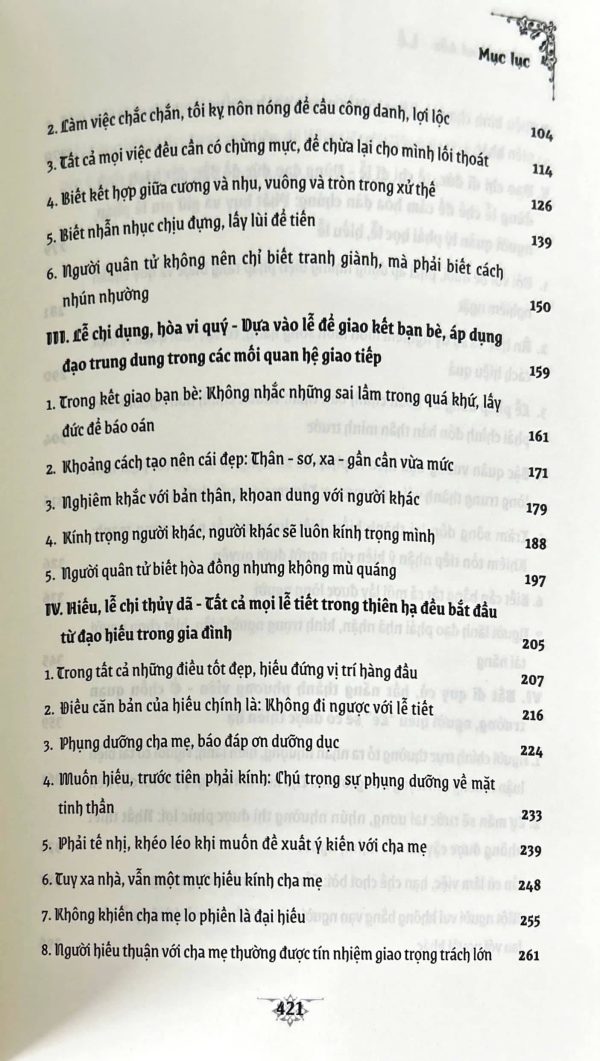 Sách thánh hiền - Lễ