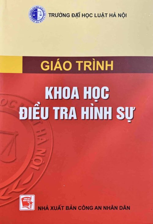 Giáo trình khoa học điều tra hình sự