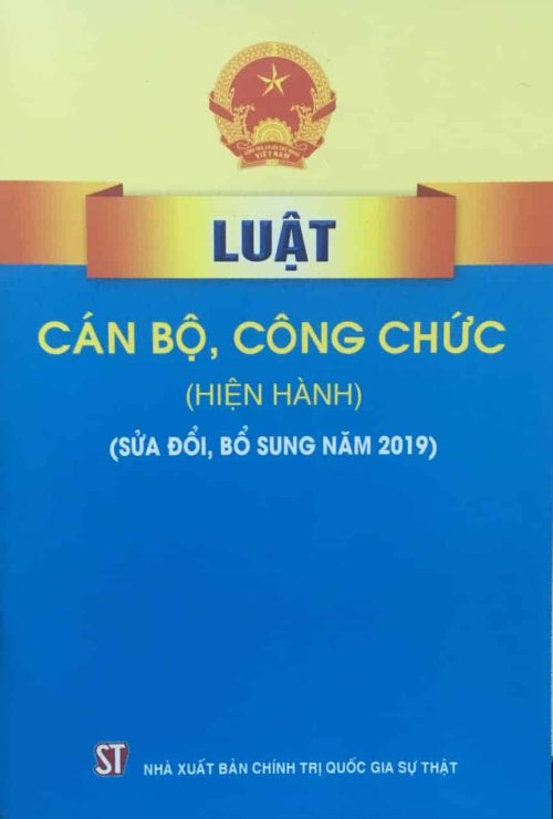 Luật Cán bộ, công chức (sửa đổi, bổ sung năm 2019)