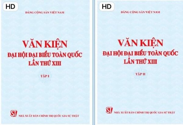 VĂN KIỆN ĐẠI HỘI ĐẠI BIỂU TOÀN QUỐC LẦN THỨ XIII