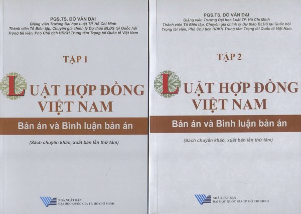 Luật hợp đồng Việt Nam – Bản án và bình luận bản án (bộ 2 tập) (sách chuyên khảo, xuất bản lần thứ tám)