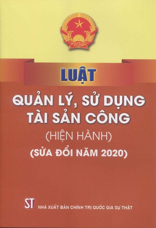 Luật quản lý, sử dụng tài sản công (hiện hành) (sửa đổi năm 2020)