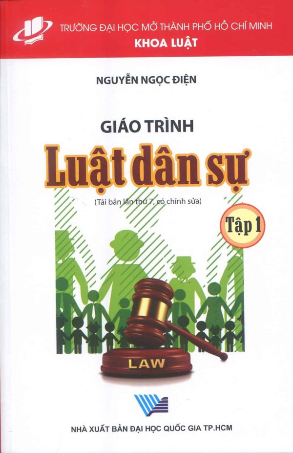 Giáo trình Luật dân sự Tập 1 (Tái bản lần thứ 7, có chỉnh sửa)