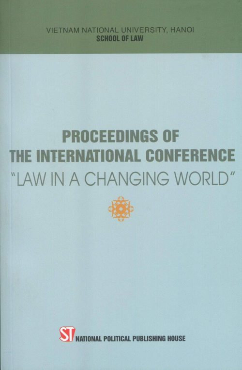 Proceedings of the international conference “Law in a changing world”
