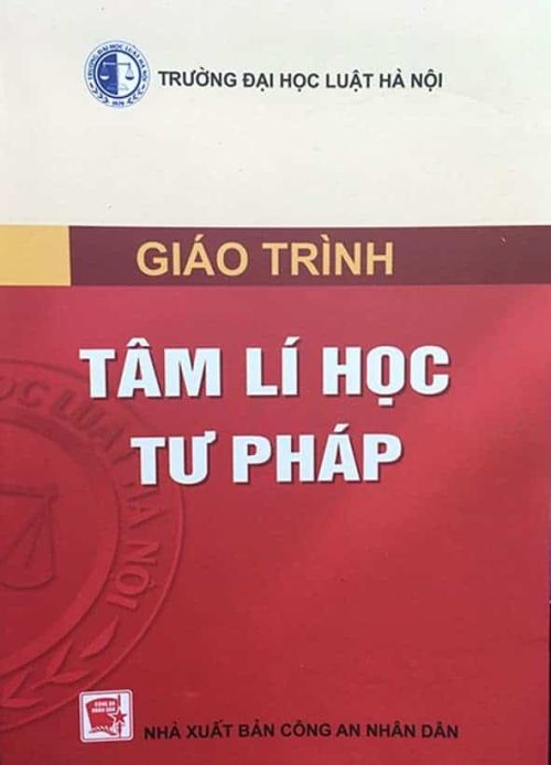 Giáo trình tâm lí học tư pháp