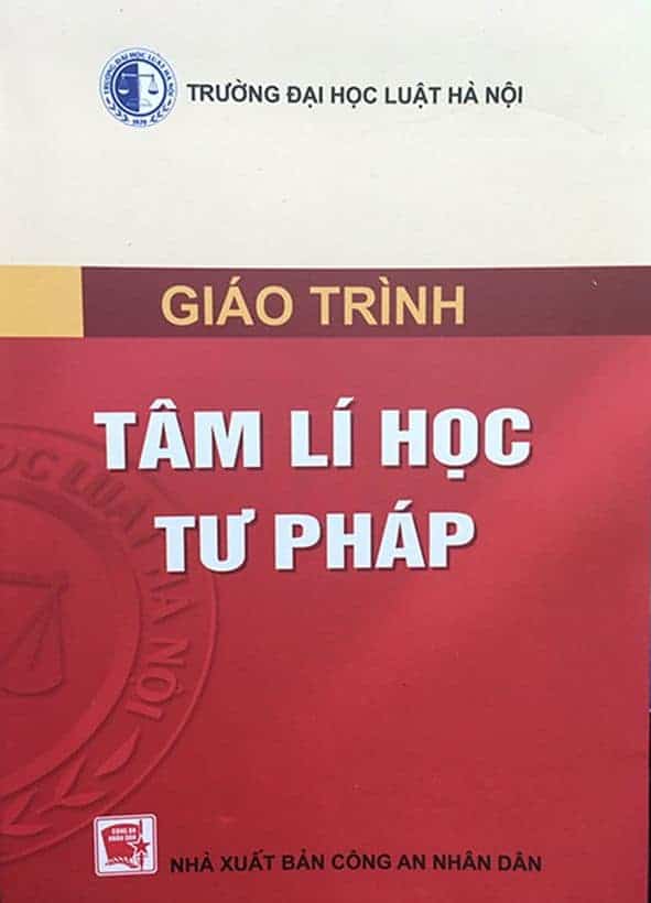 Giáo trình tâm lí học tư pháp