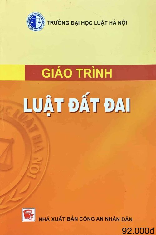 Giáo trình luật đất đai HN