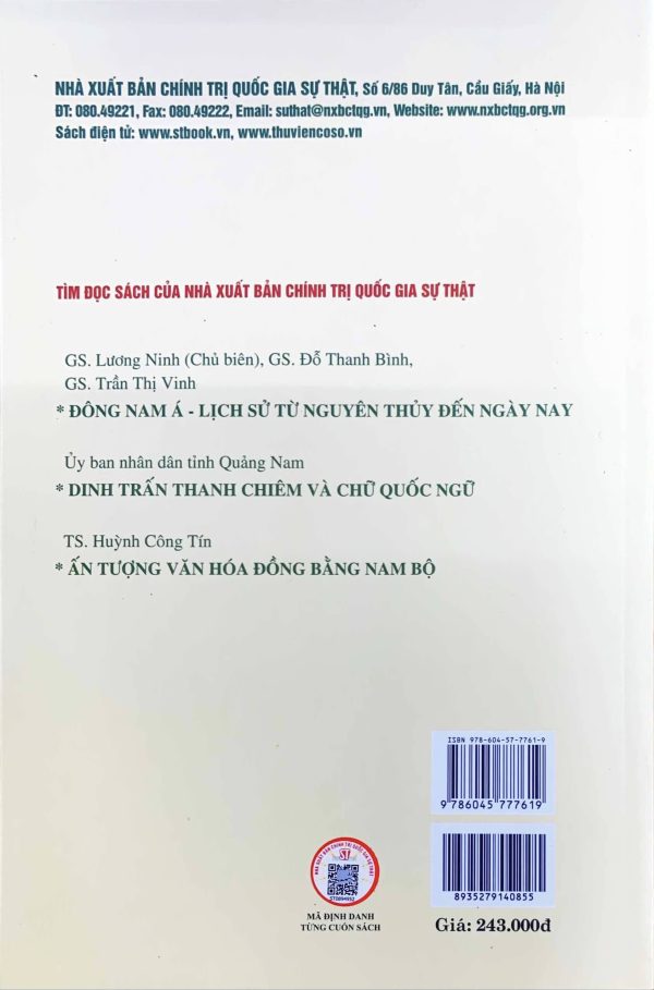Công cuộc mở đất Tây Nam Bộ thời chúa Nguyễn (Xuất bản lần thứ hai)