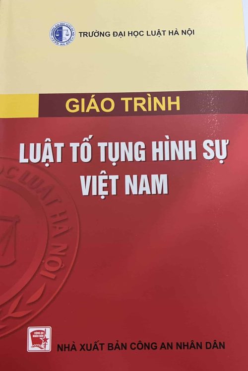 Giáo trình luật tố tụng hình sự HN