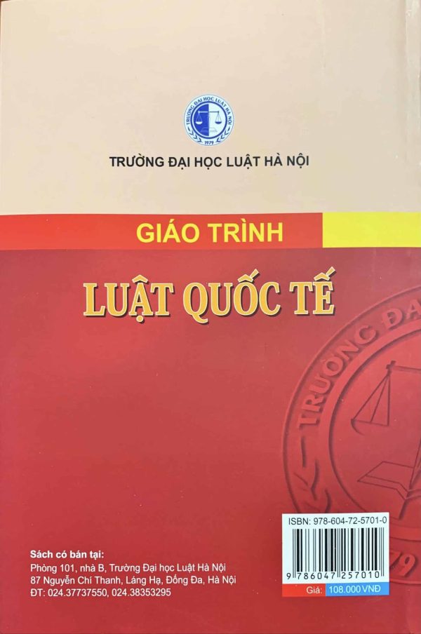 Giáo trình Luật Quốc tế (HN)