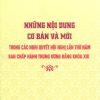 Những nội dung cơ bản và mới trong các nghị quyết Hội nghị lần thứ năm Ban Chấp hành Trung ương Đảng khóa XIII
