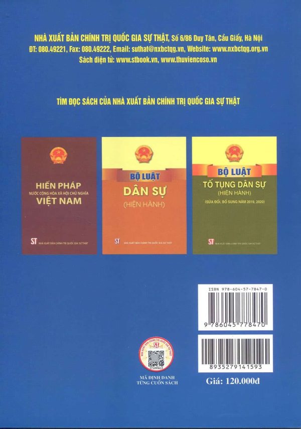 Cung cấp, thu thập chứng cứ của đương sự trong tố tụng dân sự Việt Nam (sách chuyên khảo)