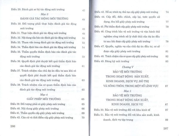 Luật Bảo vệ môi trường (Hiện hành)