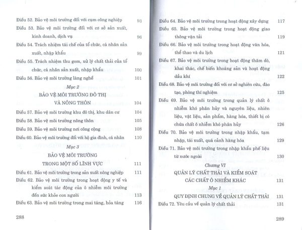 Luật Bảo vệ môi trường (Hiện hành)