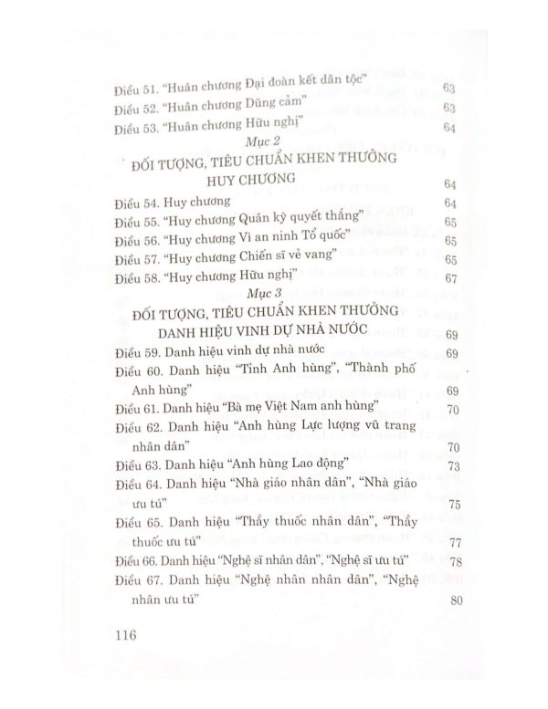 Luật Thi đua, khen thưởng