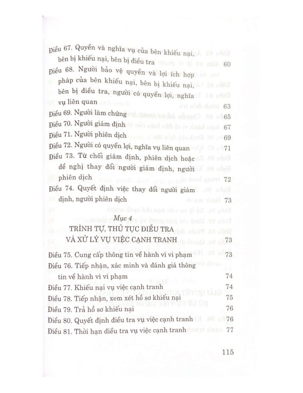 Luật Cạnh tranh (hiện hành)