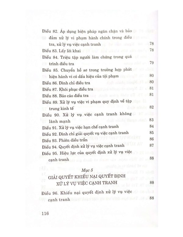 Luật Cạnh tranh (hiện hành)