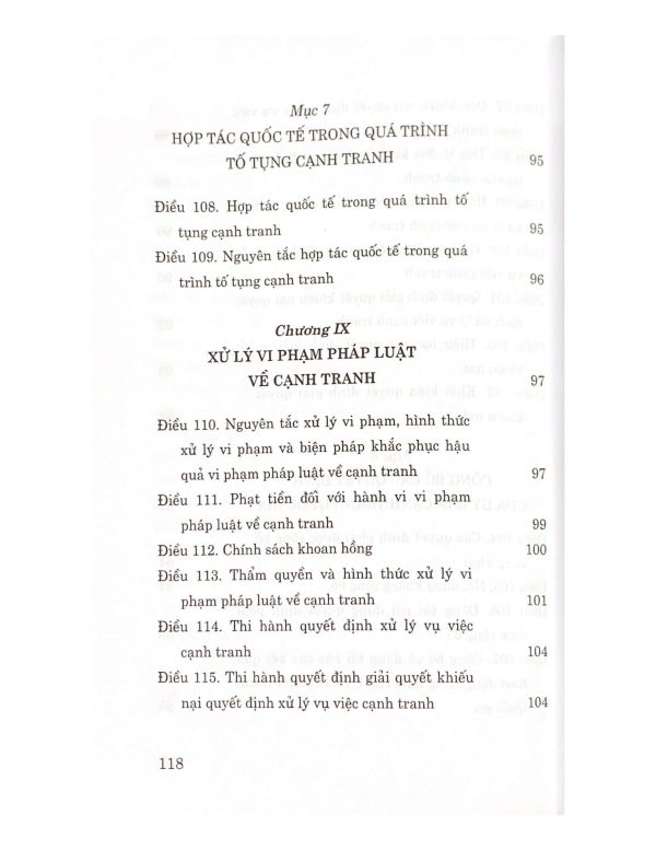 Luật Cạnh tranh (hiện hành)