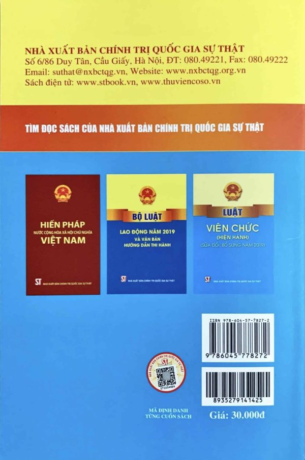 Luật Cán bộ, công chức (Hiện hành) (sửa đổi, bổ sung năm 2019)