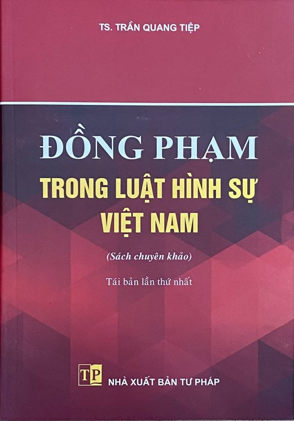Đồng phạm trong luật hình sự Việt Nam (Sách chuyên khảo) (Tái bản lần thứ nhất)